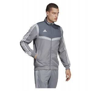 Adidas Tiro 19 Presentation Jacket Grey-White