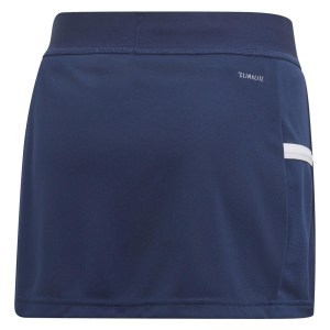 Adidas Womens Team 19 Skort Youth Team Navy Blue-White