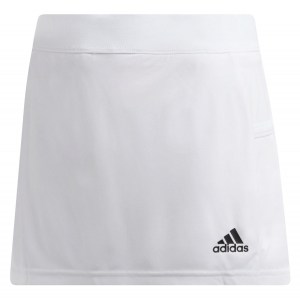 Adidas Womens Team 19 Skort Youth White