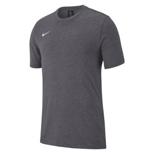 Nike Team Club 19 Tee Charcoal Heathr-Charcoal Heathr-White