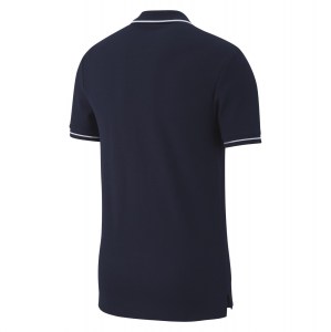 Nike Team Club 19 Polo Obsidian-White