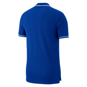 Nike Team Club 19 Polo Royal Blue-White