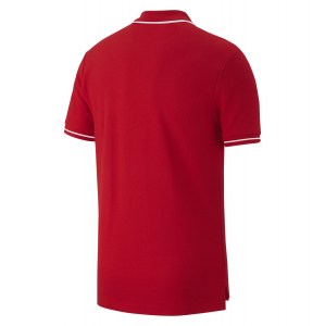 Nike Team Club 19 Polo University Red-White