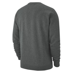 Nike Team Club 19 Crew Sweatshirt Charcoal Heathr-White