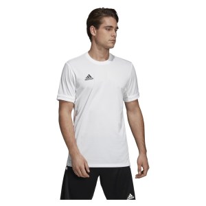 Adidas Team 19 Short Sleeve Jersey (m) White