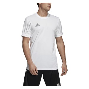 Adidas Team 19 Short Sleeve Jersey (m) White