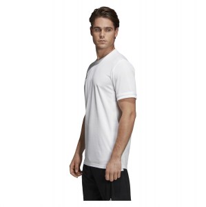 Adidas Team 19 Short Sleeve Jersey (m) White