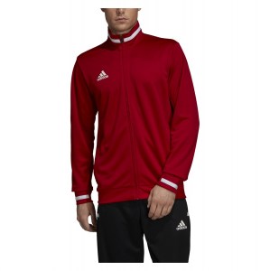 Adidas Team 19 Track Jacket (m) Power Red-White
