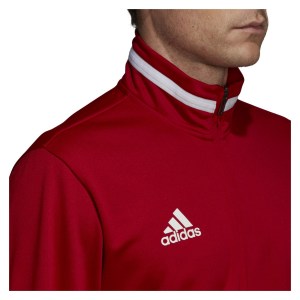 Adidas Team 19 Track Jacket (m) Power Red-White