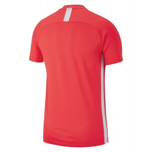 Nike Dri-fit Academy 19 Short Sleeve Top Bright Crimson-White-White