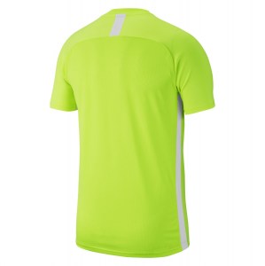Nike Dri-fit Academy 19 Short Sleeve Top Volt-White-White