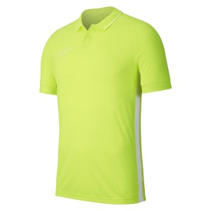 Nike Dri-fit Academy 19 Polo Volt-Volt-White-White