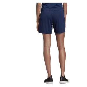 Adidas Womens Team 19 Knit Short (w) Team Navy Blue-White