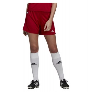 Adidas Womens Team 19 Knit Short (w) Power Red-White