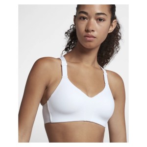 Nike Womens Rival Bra White-White-Pure Platinum