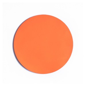 Flat Round Markers Orange