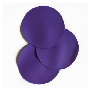 Flat Round Markers Purple