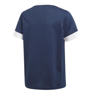 Adidas Kids 3 Stripes Rugby Jersey Collegiate Navy-White