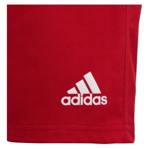 Adidas Kids Classic 3s Rugby Shorts Scarlet-White