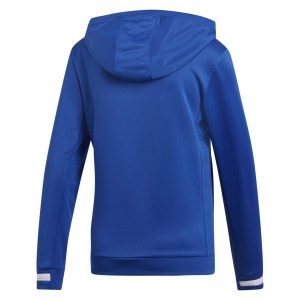 Adidas Womens Team 19 Hoody (w) Team Royal Blue-White