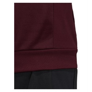 Adidas Team 19 Hoody (m) Maroon-White