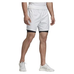 Adidas Classic 3s Rugby Shorts White-Black