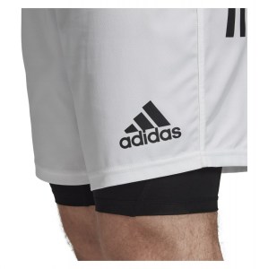 Adidas Classic 3s Rugby Shorts White-Black