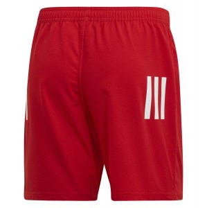 Adidas Classic 3s Rugby Shorts Scarlet-White