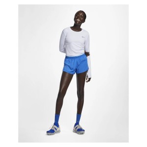 Nike Womens Miler Long Sleeve Tee (w) White