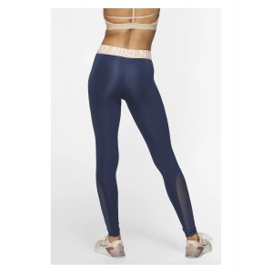 Nike Womens Pro Tight Midnight Navy-Metallic Red Bronze