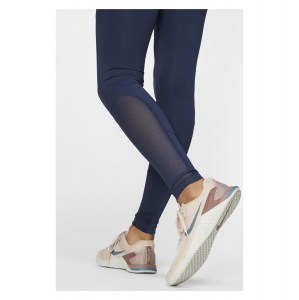 Nike Womens Pro Tight Midnight Navy-Metallic Red Bronze