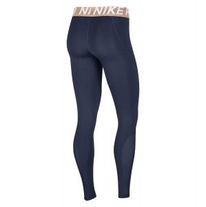 Nike Womens Pro Tight Midnight Navy-Metallic Red Bronze