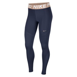 Nike Womens Pro Tight Midnight Navy-Metallic Red Bronze
