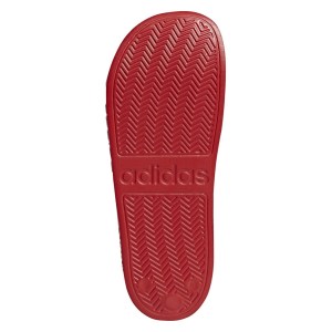 Adidas Adilette Cloudfoam Slides Red-White