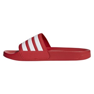 Adidas Adilette Cloudfoam Slides Red-White