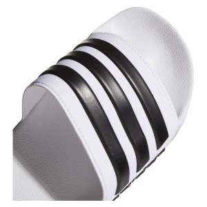 Adidas Adilette Cloudfoam Slides White-Black