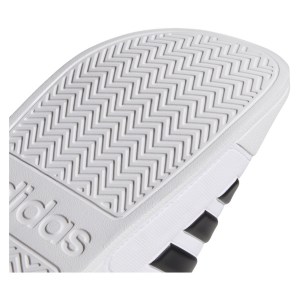 Adidas Adilette Cloudfoam Slides White-Black
