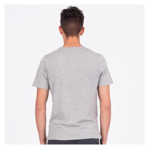 Neon-Nike Cotton Tee Heather Grey