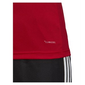 Adidas-LP Womens Team 19 Long Sleeve Jersey Power Red-White