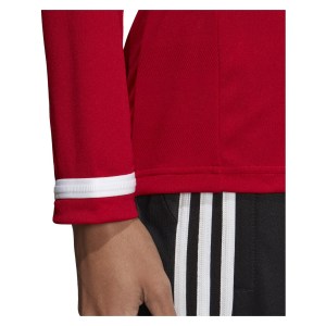 Adidas-LP Womens Team 19 Long Sleeve Jersey Power Red-White