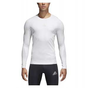 Adidas Alphaskin Long Sleeve Baselayer White