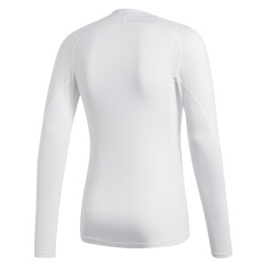 Adidas Alphaskin Long Sleeve Baselayer White