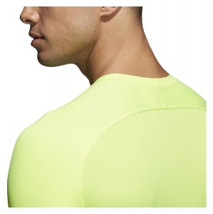 Adidas Alphaskin Long Sleeve Baselayer Solar Yellow