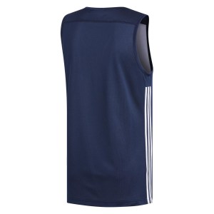 Adidas 3g Speed Reversible Basketball Jersey Collegiate Navy-White