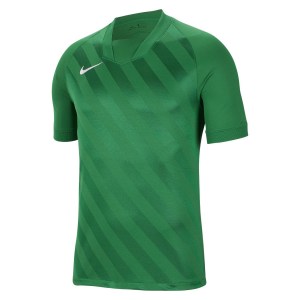 Nike Challenge III Dri-fit  Short Sleeve Jersey Pine Green-Pine Green-White