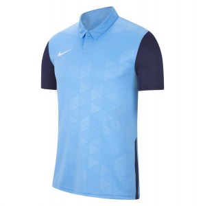 Nike Trophy Iv Short Sleeve Shirt University Blue-Midnight Navy-White