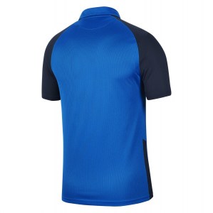 Nike Trophy Iv Short Sleeve Shirt Royal Blue-Midnight Navy-White