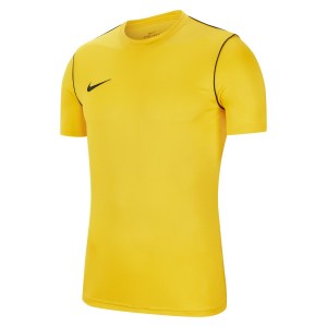 Nike Park 20 Short-sleeve Training Tee Tour Yellow-Black-Black