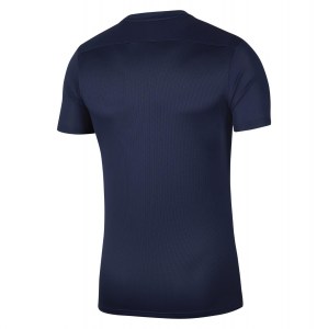 Nike Park VIi Dri-fit Short Sleeve Shirt Midnight Navy-White