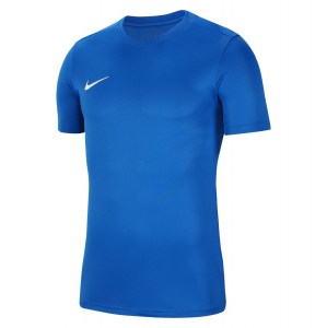 Nike Park VIi Dri-fit Short Sleeve Shirt Royal Blue-White